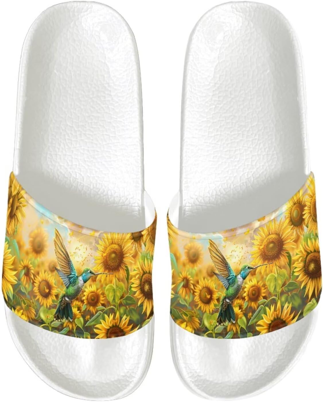Сандалии JUDENTIDOS с открытым носком, шлепанцы для душа, нескользящие, из EVA, для женщин, Sunflower Hummingbird
Сандалии JUDENTIDOS с открытым носком, шлепанцы для душа, нескользящие, из EVA, для женщин, Sunflower Hummingbird