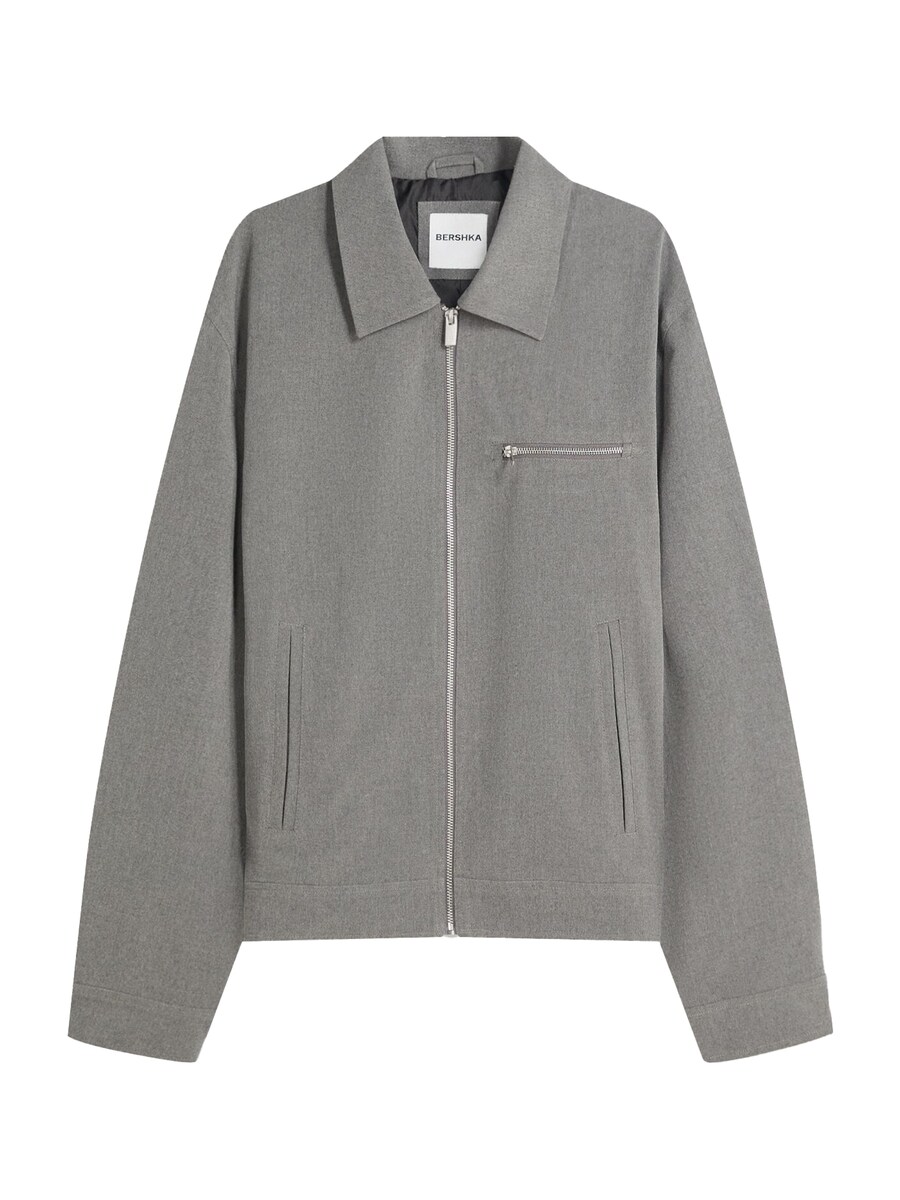Демисезонная куртка Bershka, mottled grey
Демисезонная куртка Bershka, mottled grey