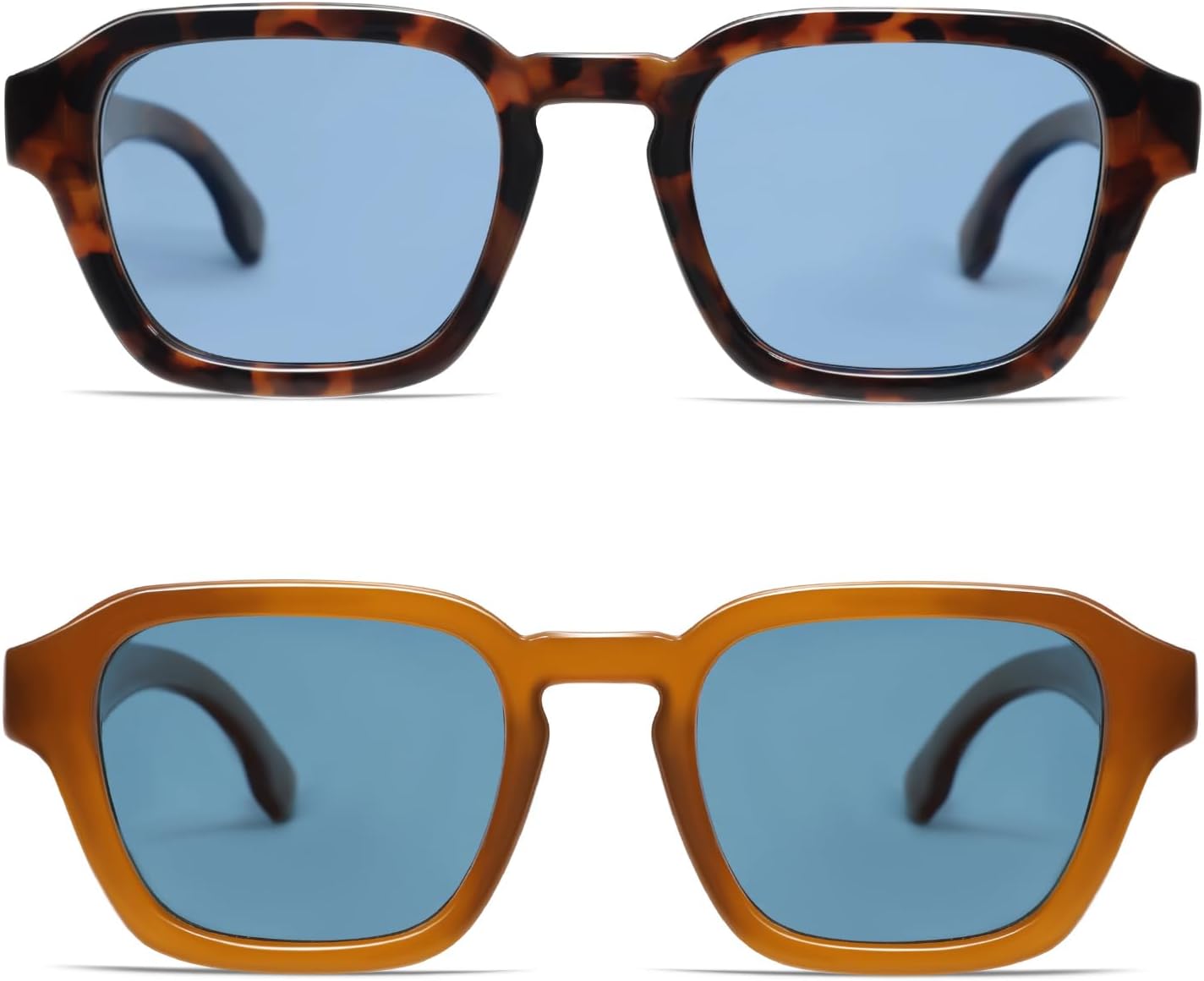 Солнцезащитные очки VANLINKER в стиле ретро-винтаж, поляризованные, модные, маленькие квадратные, для женщин и мужчин, 2025, модель VL9858, 2 Pack Tortoise Frame Blue Lens + Amber Frame Blue Tinted Lens
Солнцезащитные очки VANLINKER в стиле ретро-винтаж, поляризованные, модные, маленькие квадратные, для женщин и мужчин, 2025, модель VL9858, 2 Pack Tortoise Frame Blue Lens + Amber Frame Blue Tinted Lens