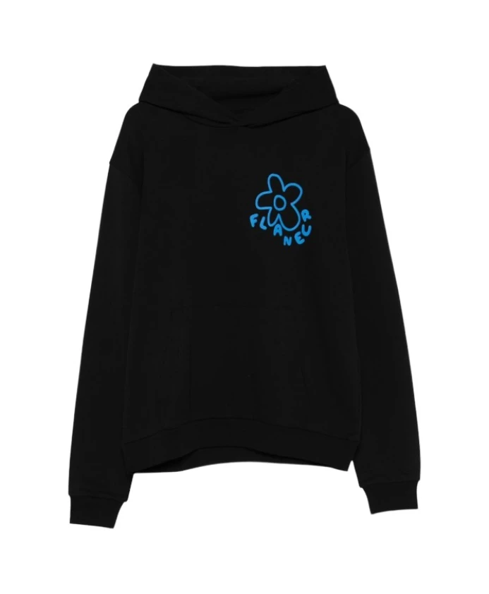 Черный свитер с принтом на спине FlãNeur, черный
Черный свитер с принтом на спине FlãNeur, черный