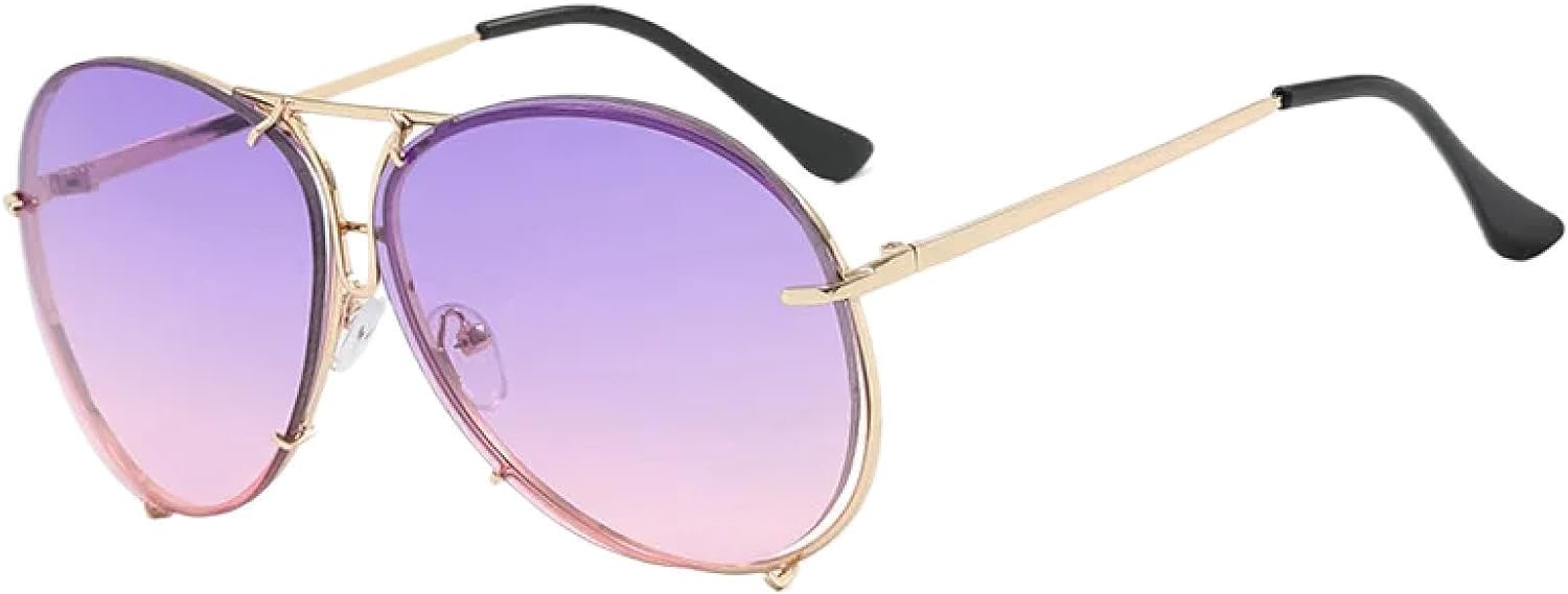 Солнцезащитные очки с защитой от УФ-излучения UV400 | Большие градиентные линзы для женщин и мужчин | Яркие цветные линзы для занятий спортом на открытом воздухе и вождения DSVIGF, 265-c8
Солнцезащитные очки с защитой от УФ-излучения UV400 | Большие градиентные линзы для женщин и мужчин | Яркие цветные линзы для занятий спортом на открытом воздухе и вождения DSVIGF, 265-c8