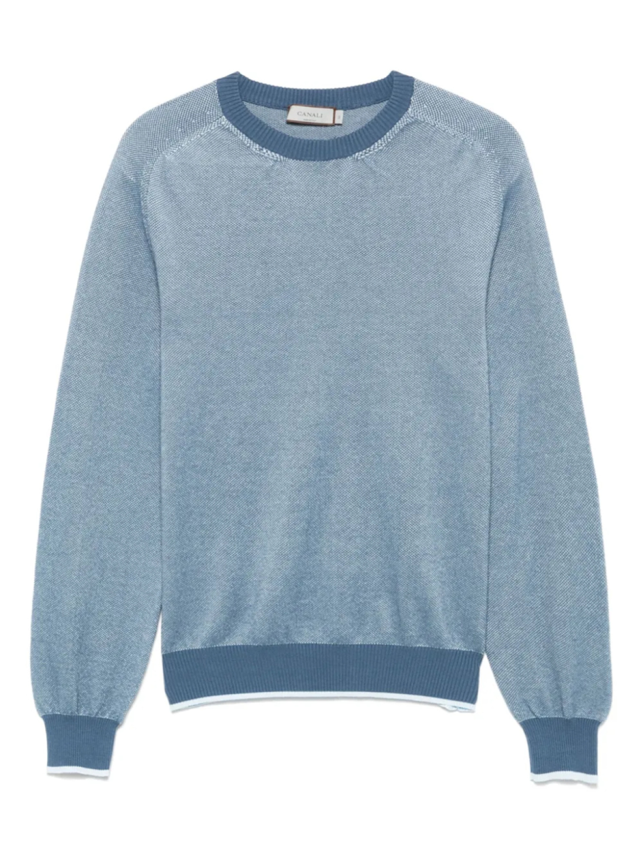 Хлопковый свитер Canali, синий
Хлопковый свитер Canali, синий