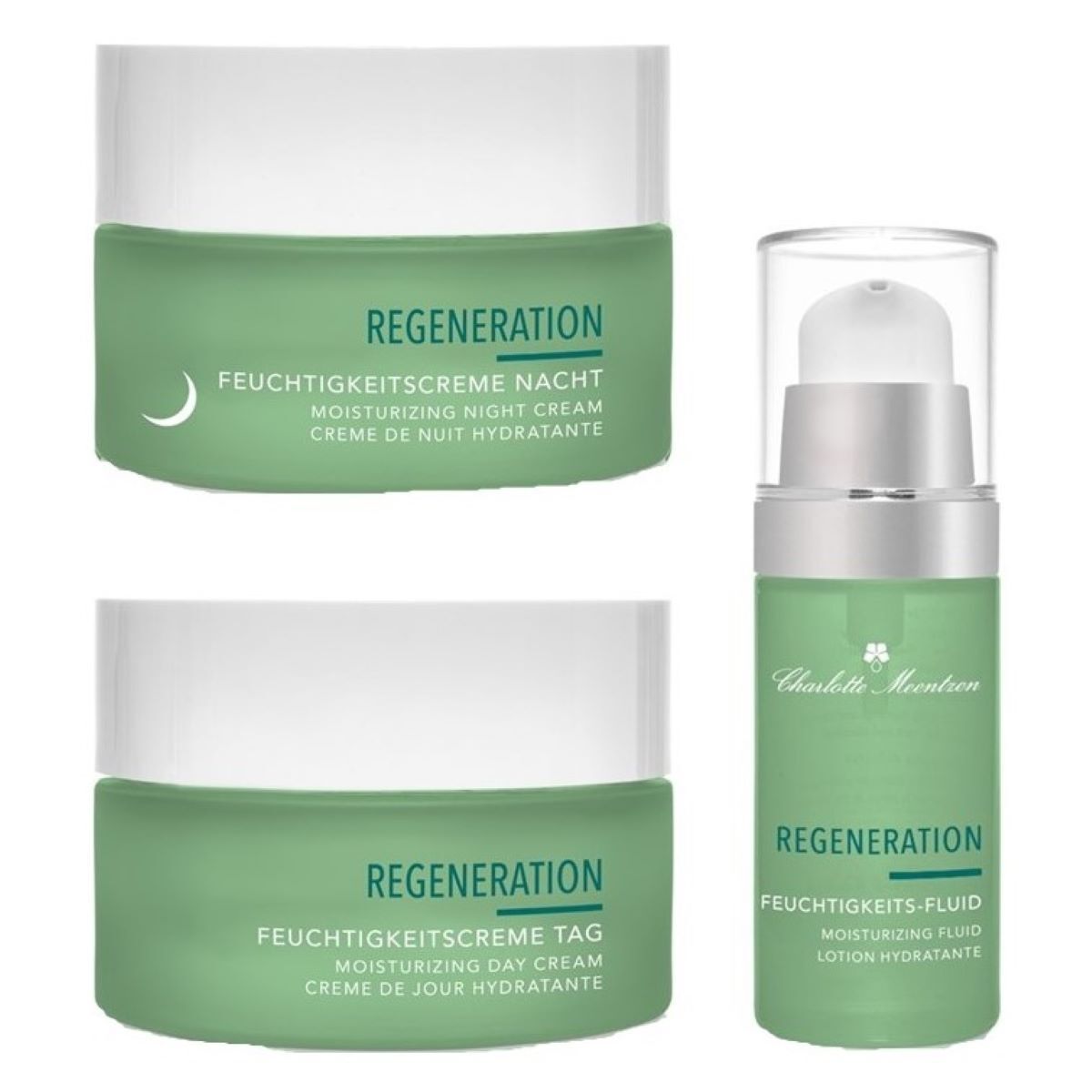 Крем для лица regeneration feuchtigkeitscreme tages-u. nachtpflege + fluid 3er set Charlotte Meentzen, количество 1 шт.
Крем для лица regeneration feuchtigkeitscreme tages-u. nachtpflege + fluid 3er set Charlotte Meentzen, количество 1 шт.