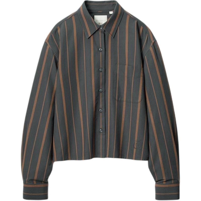 Рубашка унисекс темно-серая UNIQLO, темно-серый
Рубашка унисекс темно-серая UNIQLO, темно-серый