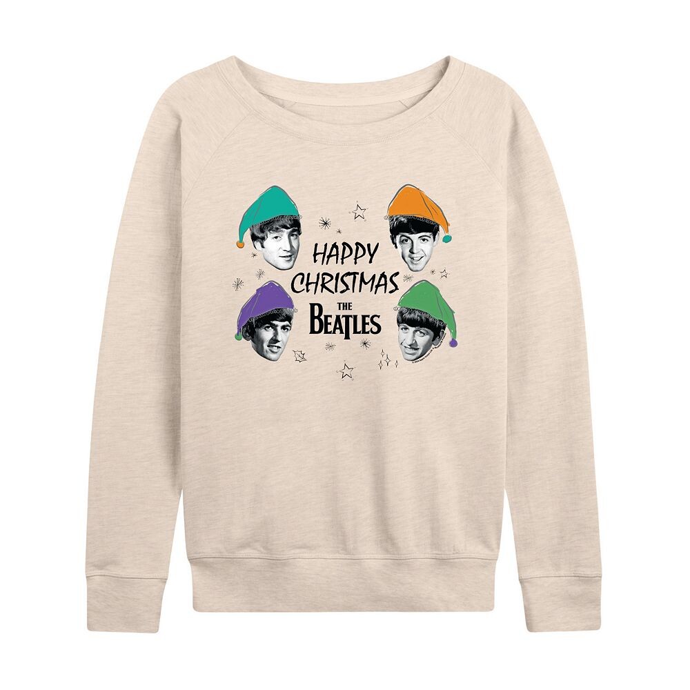 Женский легкий свитшот из френч-терри The Beatles Happy Christmas Licensed Character, бежевый
Женский легкий свитшот из френч-терри The Beatles Happy Christmas Licensed Character, бежевый