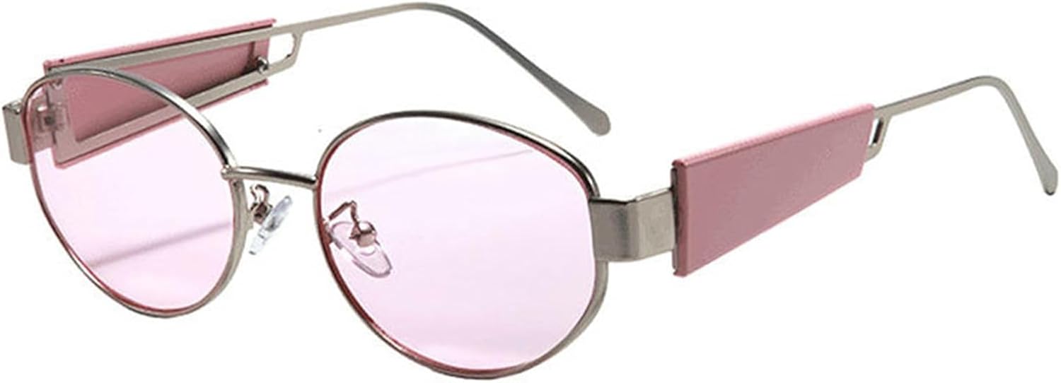 Willochra Модные круглые солнцезащитные очки для женщин в винтажном стиле с металлической оправой, панк-стиль, массивные солнцезащитные очки для мужчин, роскошные трендовые очки с защитой от УФ-излучения UV400, C2
Willochra Модные круглые солнцезащитные очки для женщин в винтажном стиле с металлической оправой, панк-стиль, массивные солнцезащитные очки для мужчин, роскошные трендовые очки с защитой от УФ-излучения UV400, C2