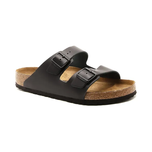Кожаные тапочки «Аризона» Birkenstock, черный
Кожаные тапочки «Аризона» Birkenstock, черный