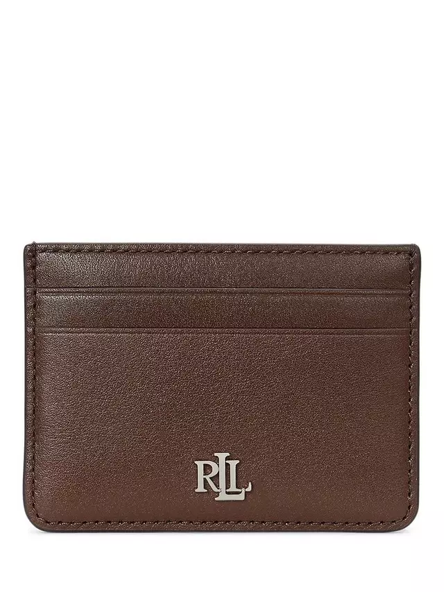 Картхолдер Ralph Lauren Lauren Ralph Lauren Leather Slim, цвет dark mahogany
Картхолдер Ralph Lauren Lauren Ralph Lauren Leather Slim, цвет dark mahogany