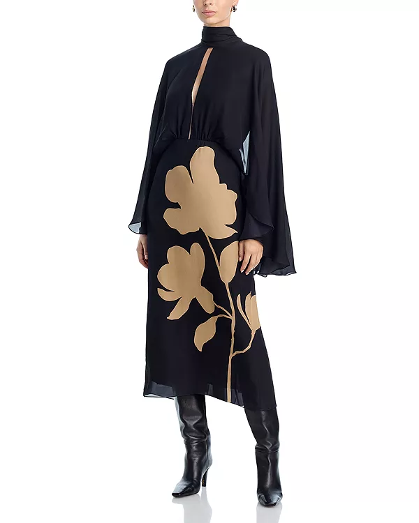 Пост драгоценное шелковое платье Johanna Ortiz, черный
Пост драгоценное шелковое платье Johanna Ortiz, черный