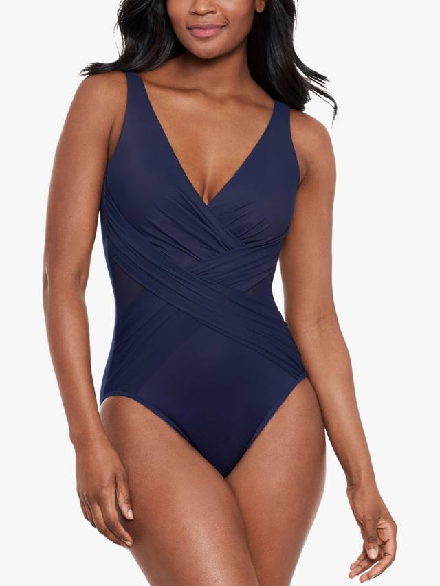 Купальник Illusionists Crossover с сетчатыми вставками Miraclesuit, Midnight
Купальник Illusionists Crossover с сетчатыми вставками Miraclesuit, Midnight