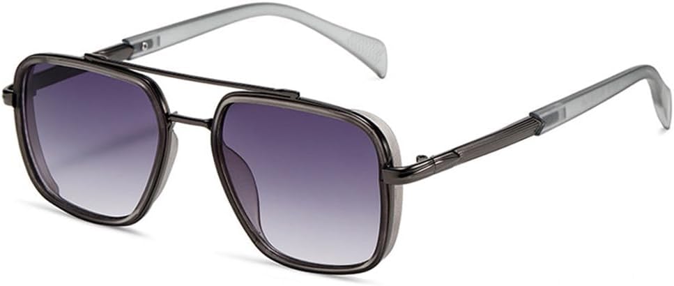 Двойные женские солнцезащитные очки класса люкс в стиле ретро с градиентным переходом, защита от УФ-излучения UV400; мужские панк-очки для активного отдыха HVTVTLA, Gray Gun Gray
Двойные женские солнцезащитные очки класса люкс в стиле ретро с градиентным переходом, защита от УФ-излучения UV400; мужские панк-очки для активного отдыха HVTVTLA, Gray Gun Gray