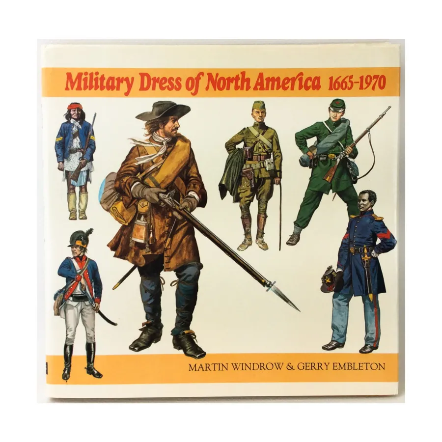 Military Dress of North America 1665-1970, Reference Books (Scribner Publishing), твердый переплет
Military Dress of North America 1665-1970, Reference Books (Scribner Publishing), твердый переплет