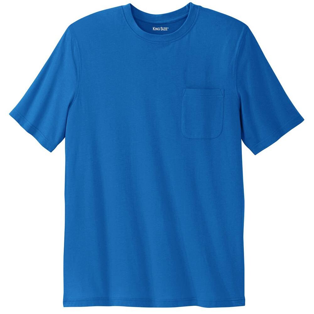 Мужская безусадочная легкая футболка с круглым вырезом Kingsize Big & Tall с круглым вырезом KingSize, цвет Royal Blue
Мужская безусадочная легкая футболка с круглым вырезом Kingsize Big & Tall с круглым вырезом KingSize, цвет Royal Blue