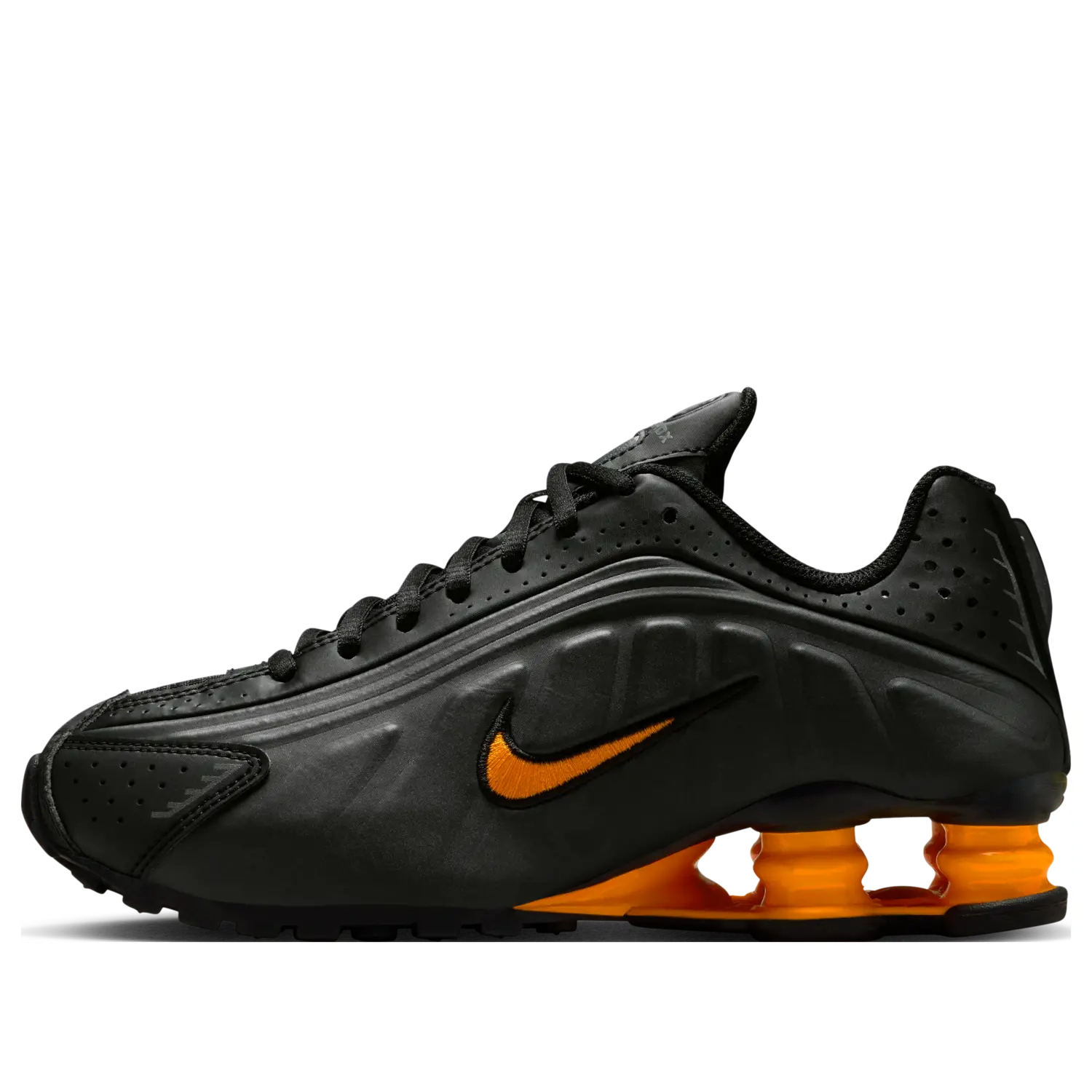 Кроссовки (GS) Nike Shox R4 'Black Bright Ceramic'
Кроссовки (GS) Nike Shox R4 'Black Bright Ceramic'