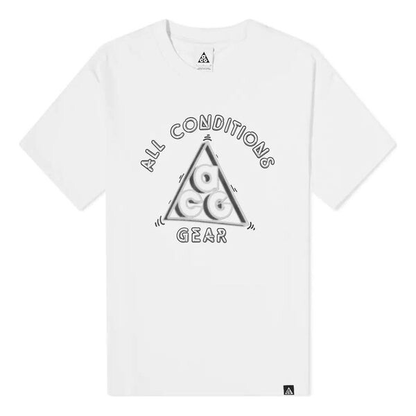 Футболка Men's Nike ACG Printing Loose Sports Round Neck Short Sleeve White T-Shirt, мультиколор
Футболка Men's Nike ACG Printing Loose Sports Round Neck Short Sleeve White T-Shirt, мультиколор