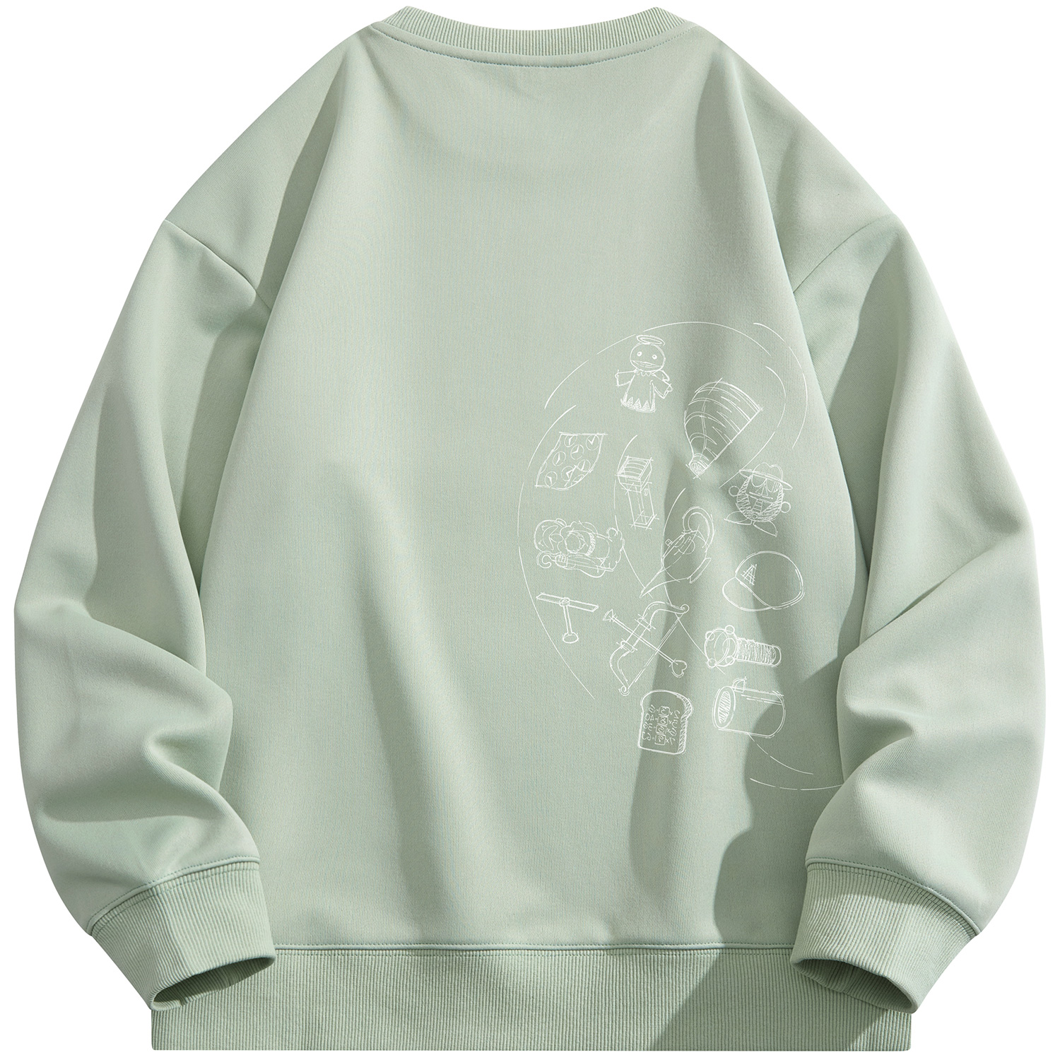 Унисекс свитшот Doraemon, светло-зеленый
Унисекс свитшот Doraemon, светло-зеленый