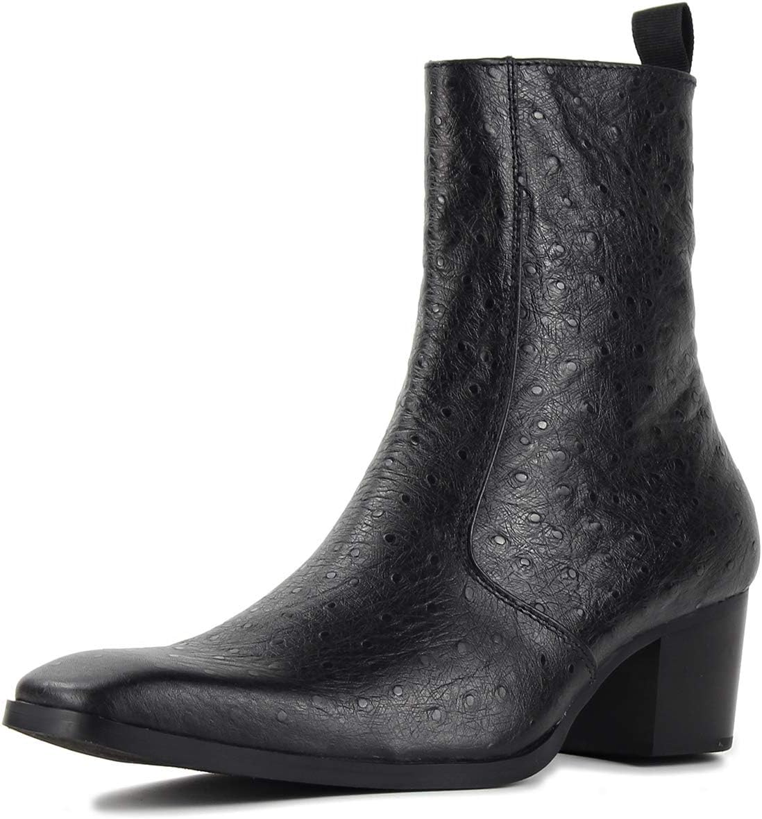 Мужские ботинки OSSTONE Chelsea из кожи с принтом страуса, стиль вестерн-ковбой с боковой молнией, на каблуке, модель JY014, черный
Мужские ботинки OSSTONE Chelsea из кожи с принтом страуса, стиль вестерн-ковбой с боковой молнией, на каблуке, модель JY014, черный