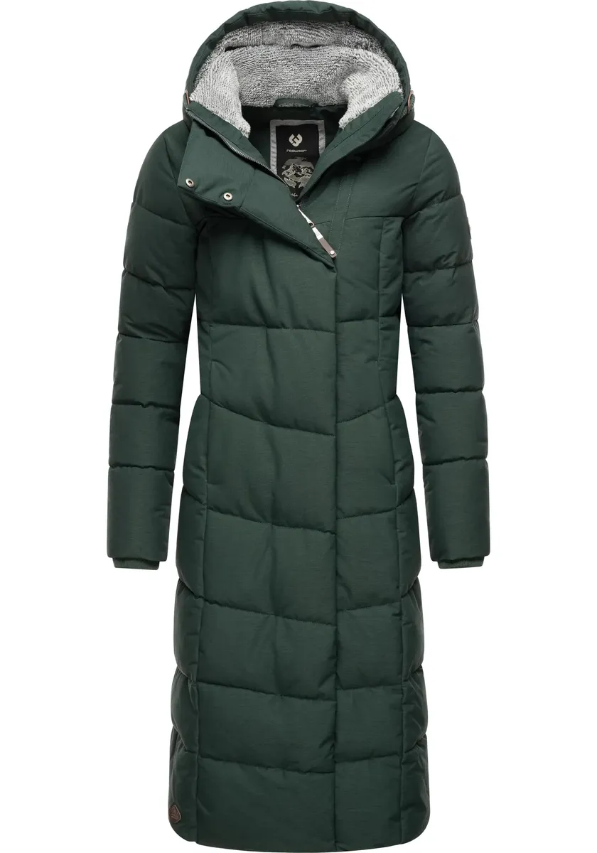 Стеганое пальто Ragwear "Pavla Extralong", неподвластное времени непромокаемое женское зимнее пальто, зеленый
Стеганое пальто Ragwear "Pavla Extralong", неподвластное времени непромокаемое женское зимнее пальто, зеленый