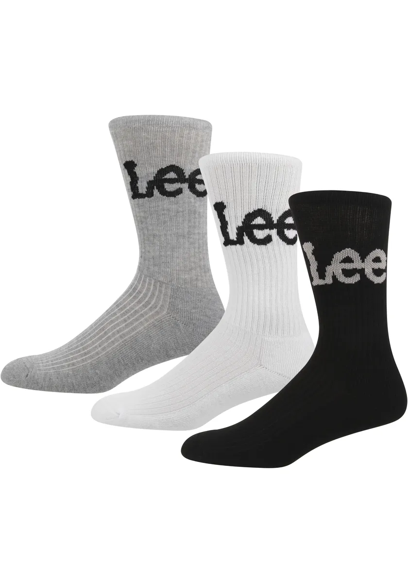 Спортивные носки Lee "CROBETT" (3 пары), унисекс Lee Sports Socks, черно-белый
Спортивные носки Lee "CROBETT" (3 пары), унисекс Lee Sports Socks, черно-белый