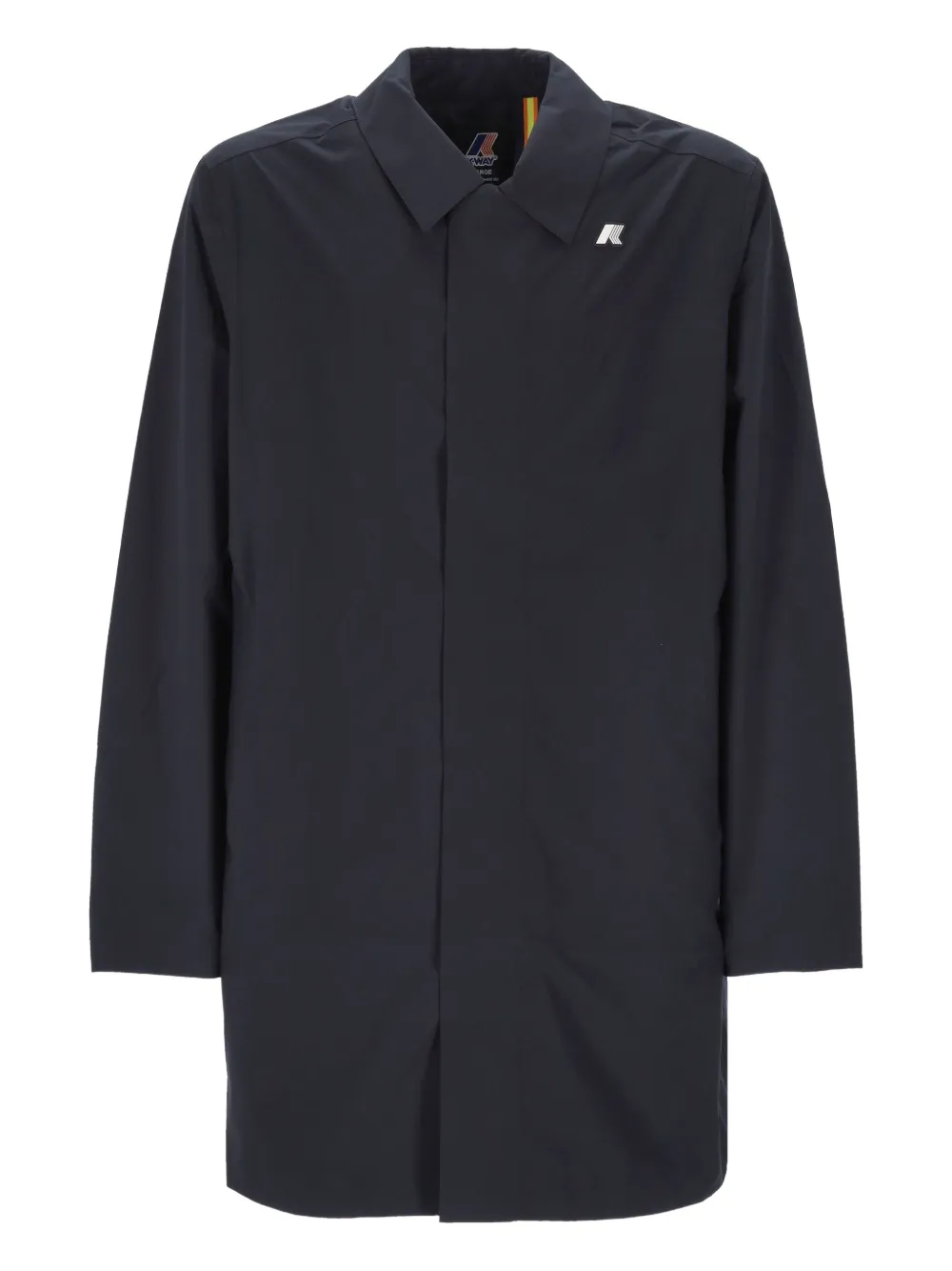 Тренч с логотипом K-Way, синий
Тренч с логотипом K-Way, синий