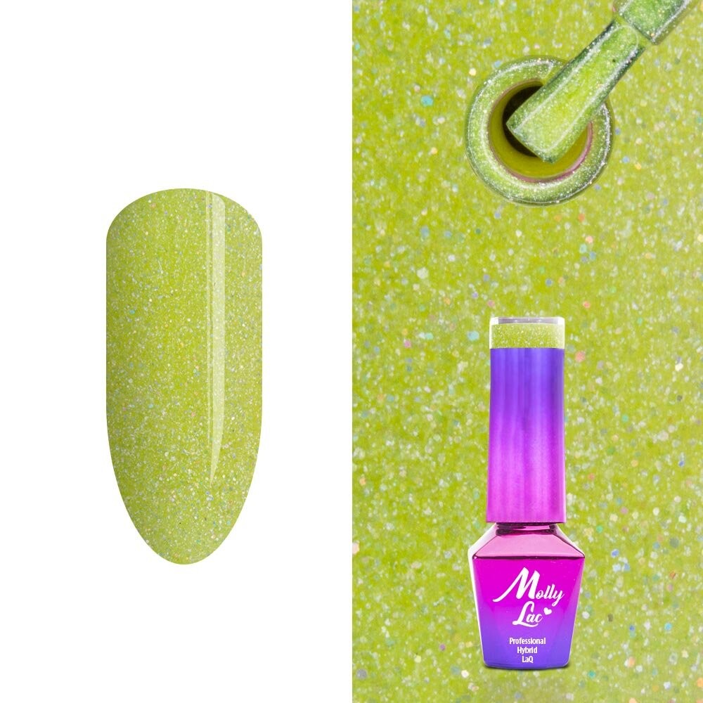 Molly Lac, Fantasyland Glitter, гибридный лак для ногтей, 317 Party Time, 5 мл
Molly Lac, Fantasyland Glitter, гибридный лак для ногтей, 317 Party Time, 5 мл