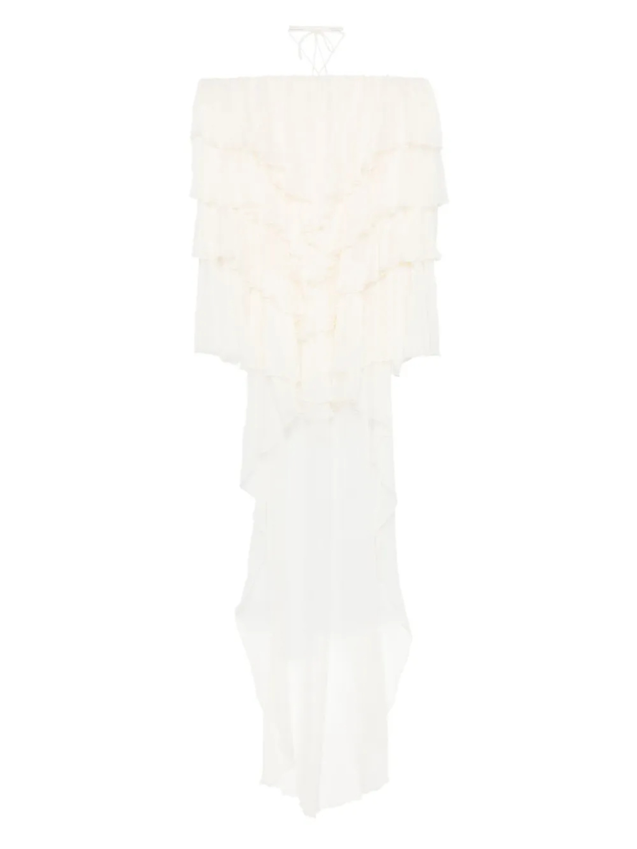 Блузка с оборками Blumarine, нейтральный
Блузка с оборками Blumarine, нейтральный