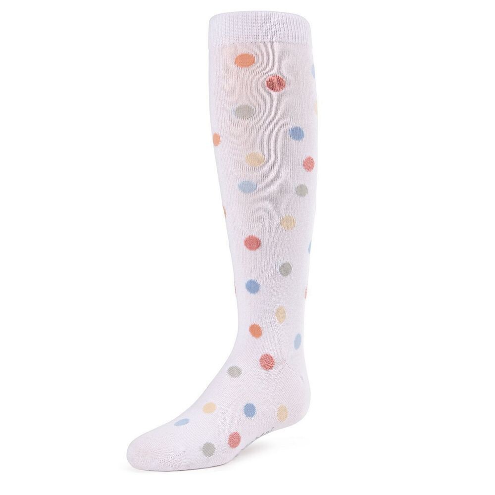 Носки до колена из смеси хлопка для маленьких детей в горошек для девочек MeMoi, белый
Носки до колена из смеси хлопка для маленьких детей в горошек для девочек MeMoi, белый