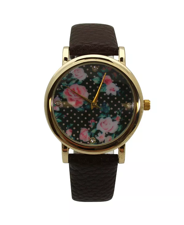 Женские часы коричневого цвета с цветочными деталями Olivia Pratt, brown
Женские часы коричневого цвета с цветочными деталями Olivia Pratt, brown