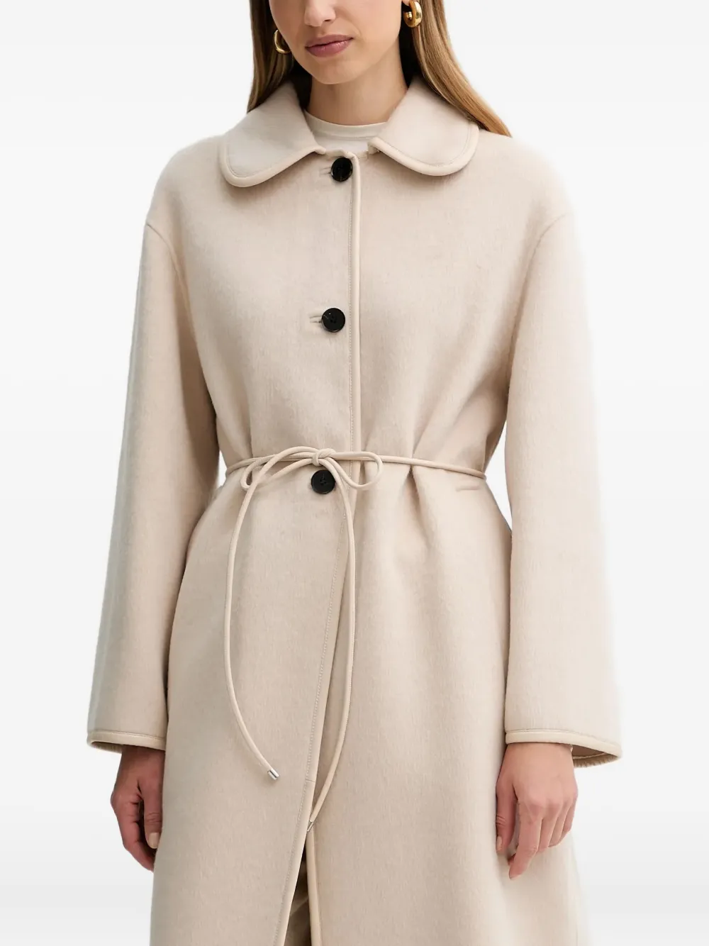 Пальто Orestis с завязками Liviana Conti, кремовый
Пальто Orestis с завязками Liviana Conti, кремовый