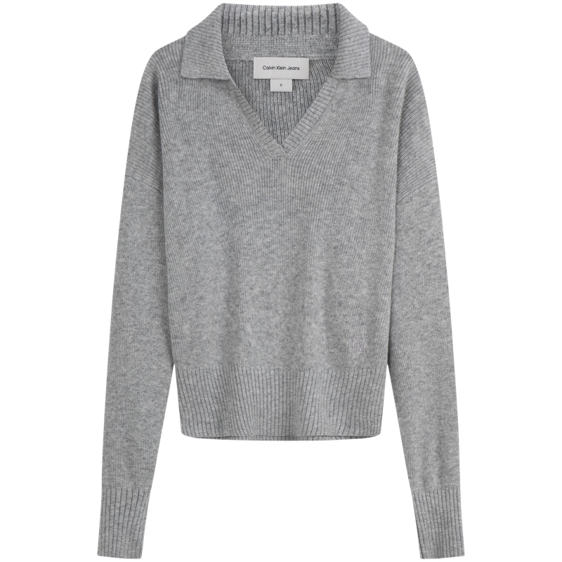 SS25 Вязаный трикотаж для женщин Calvin Klein, серый
SS25 Вязаный трикотаж для женщин Calvin Klein, серый