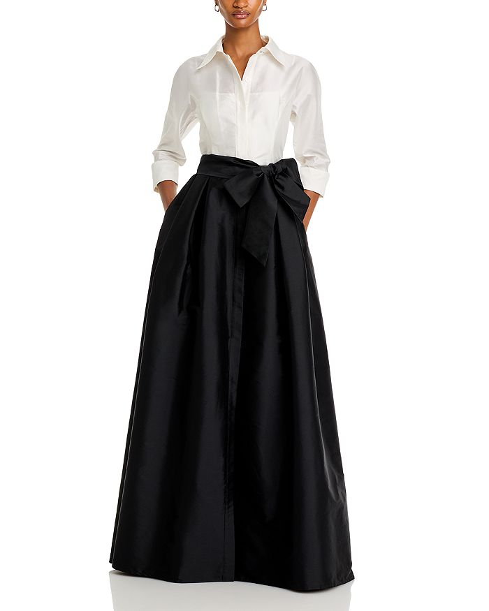 Платье-рубашка из тафты Teri Jon by Rickie Freeman, мультиколор
Платье-рубашка из тафты Teri Jon by Rickie Freeman, мультиколор