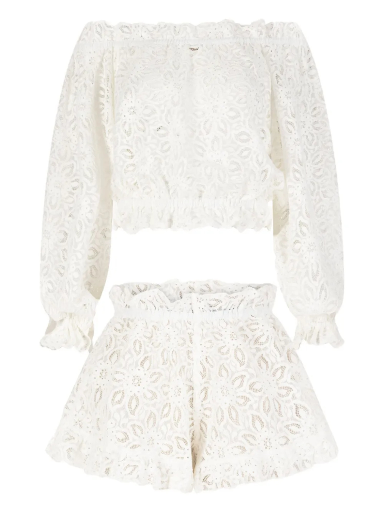 Пляжный комплект PARAMIDONNA Luna с кружевной отделкой, белый
Пляжный комплект PARAMIDONNA Luna с кружевной отделкой, белый