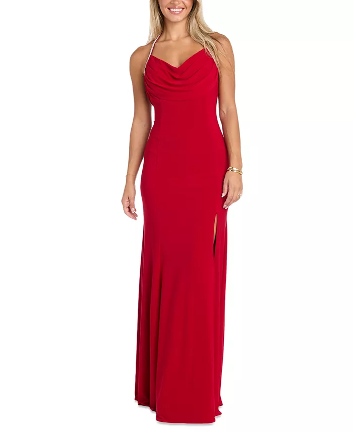 Платье из джерси с декорированными бретельками Morgan & Company, красный
Платье из джерси с декорированными бретельками Morgan & Company, красный