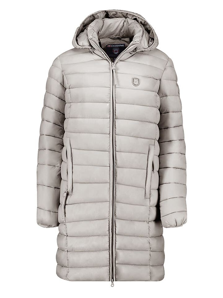 Стеганое пальто Canadian Peak Steppmantel Akitaleak, светло-серый
Стеганое пальто Canadian Peak Steppmantel Akitaleak, светло-серый