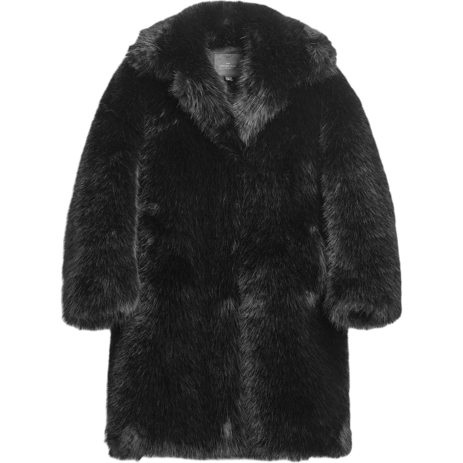 Пальто из коллаборации Стефано Пилати Женское черный Zara
Пальто из коллаборации Стефано Пилати Женское черный Zara