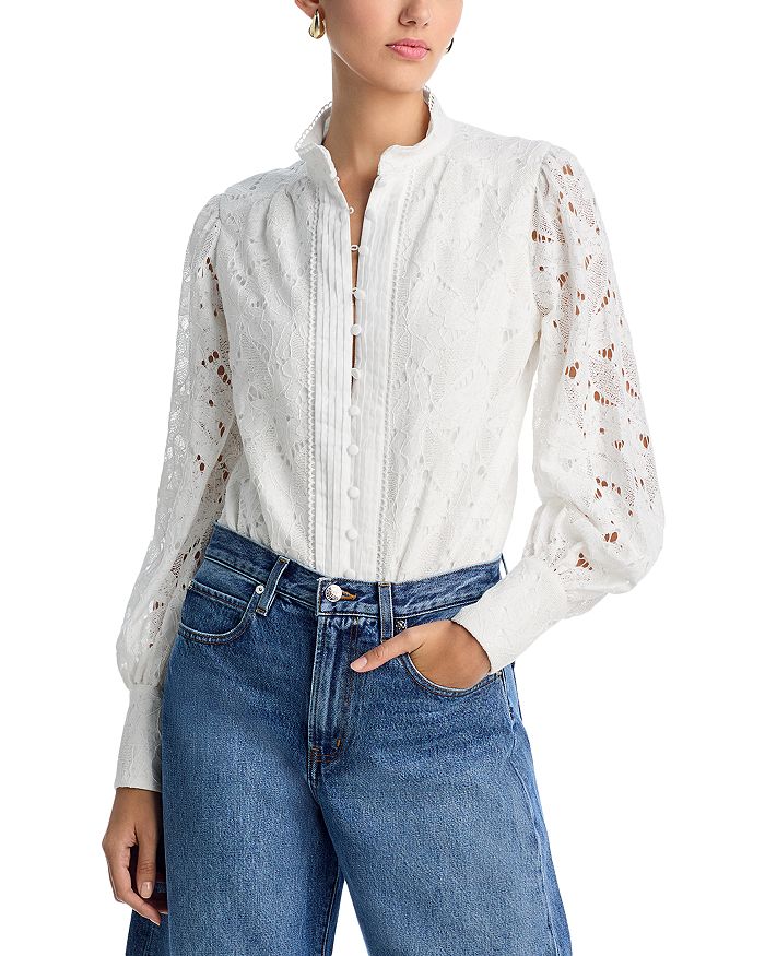 Боди из кружева Remy Bardot, белый
Боди из кружева Remy Bardot, белый