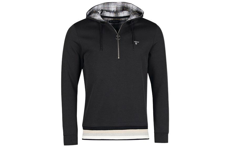 Barbour Мужская толстовка с капюшоном, черная, средней толщины
Barbour Мужская толстовка с капюшоном, черная, средней толщины