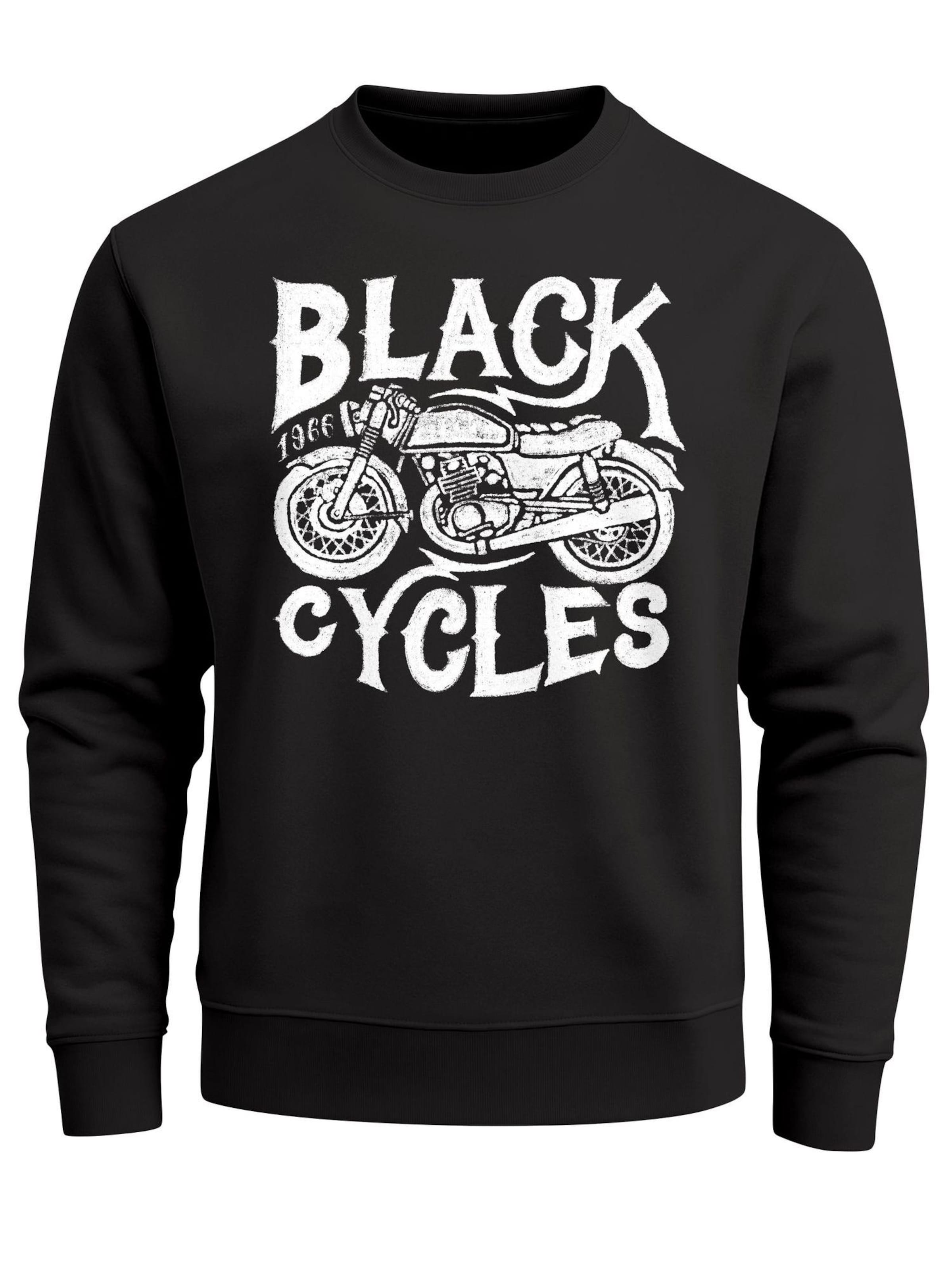 Neverless Свитшот 'Black Cycles' в черном цвете
Neverless Свитшот 'Black Cycles' в черном цвете