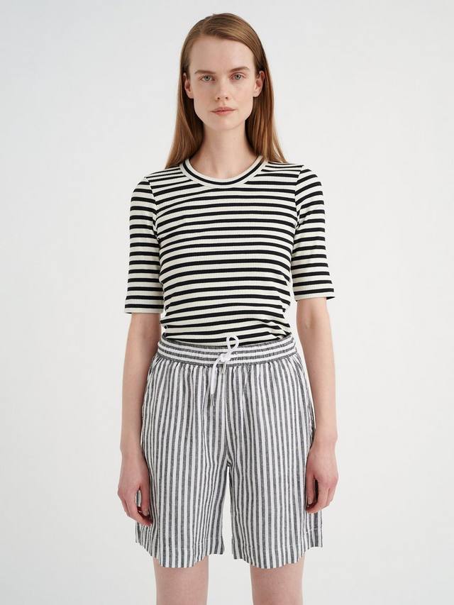 Футболка Dagna Rib InWear, Black/Whisper White
Футболка Dagna Rib InWear, Black/Whisper White