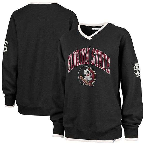 Женский свитшот '47 Florida State Seminoles Clubhouse Daze Eighty с V-образным вырезом, черный 47 Brand
Женский свитшот '47 Florida State Seminoles Clubhouse Daze Eighty с V-образным вырезом, черный 47 Brand
