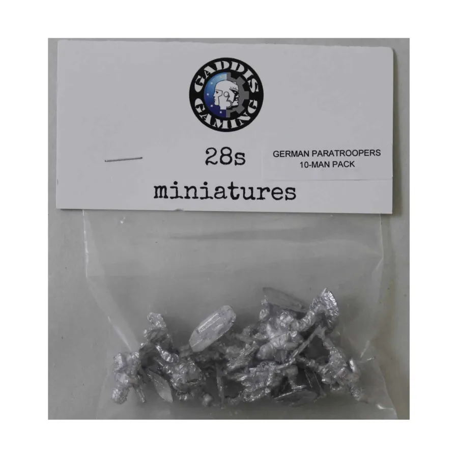 Пехотный ранец Fallschirmjager из 10 человек GP, WWII Miniatures - Germany - Paratroopers - Infantry (28mm)
Пехотный ранец Fallschirmjager из 10 человек GP, WWII Miniatures - Germany - Paratroopers - Infantry (28mm)