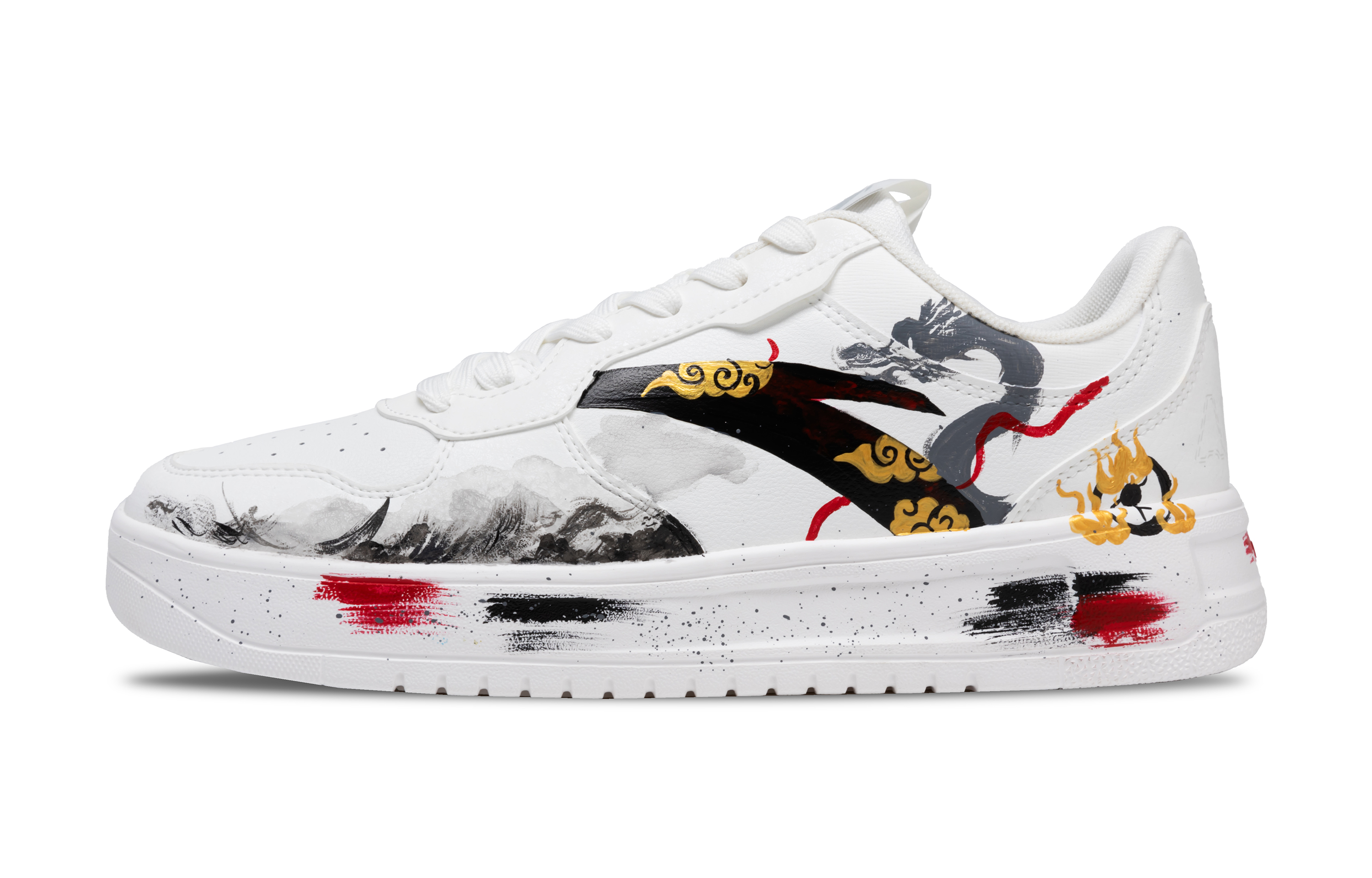 ANTA Низкие противоскользящие амортизирующие кроссовки для скейтбординга, мужские, белые, черные, красные
ANTA Низкие противоскользящие амортизирующие кроссовки для скейтбординга, мужские, белые, черные, красные