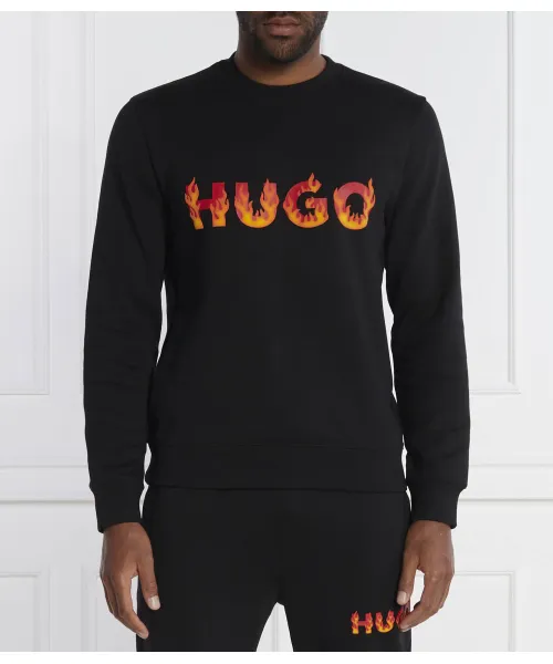 Толстовка Ditmo Regular fit Hugo, черный 
Толстовка Ditmo Regular fit Hugo, черный