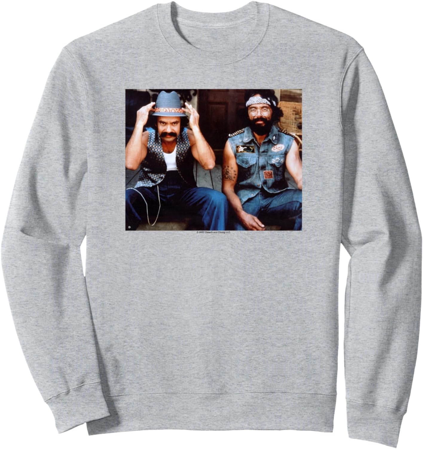 Синяя толстовка с изображением сцены из следующего фильма Чича и Чонга Cheech & Chong
Синяя толстовка с изображением сцены из следующего фильма Чича и Чонга Cheech & Chong