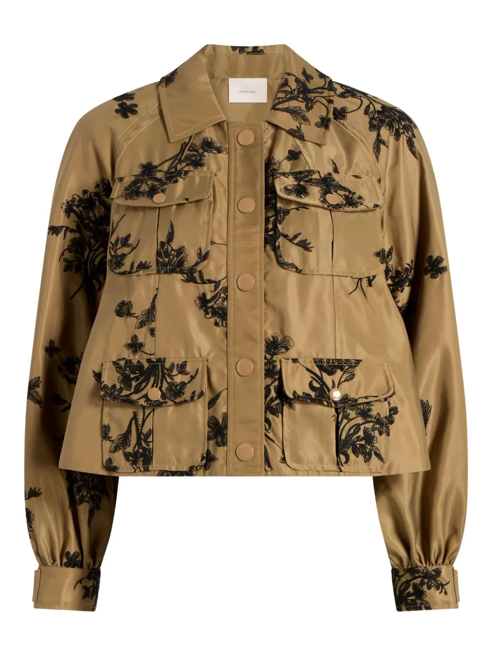 Куртка Adami с цветочным принтом Cinq A Sept, коричневый
Куртка Adami с цветочным принтом Cinq A Sept, коричневый