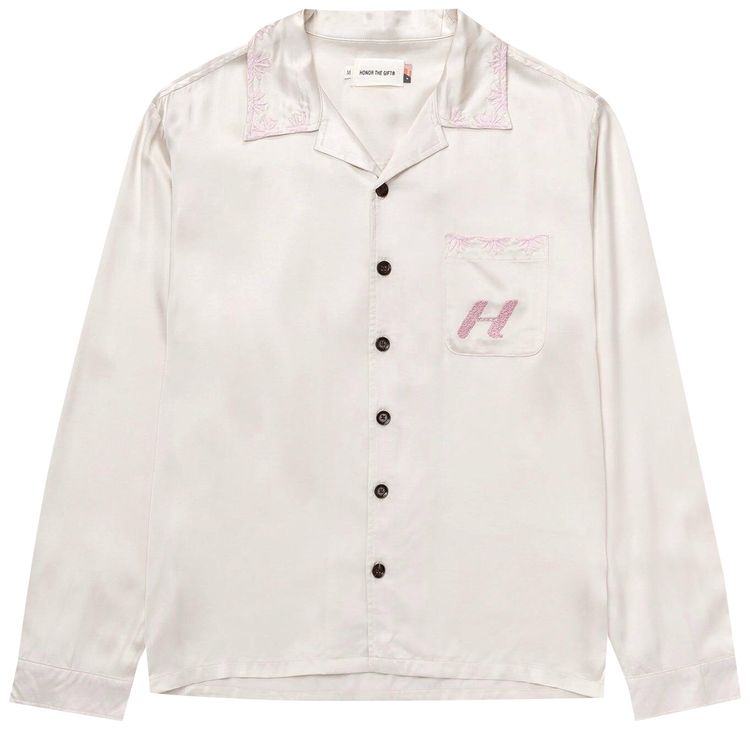 Лонгслив Honor The Gift Palm Stitch Long-Sleeve Button Up 'Cream', кремовый
Лонгслив Honor The Gift Palm Stitch Long-Sleeve Button Up 'Cream', кремовый