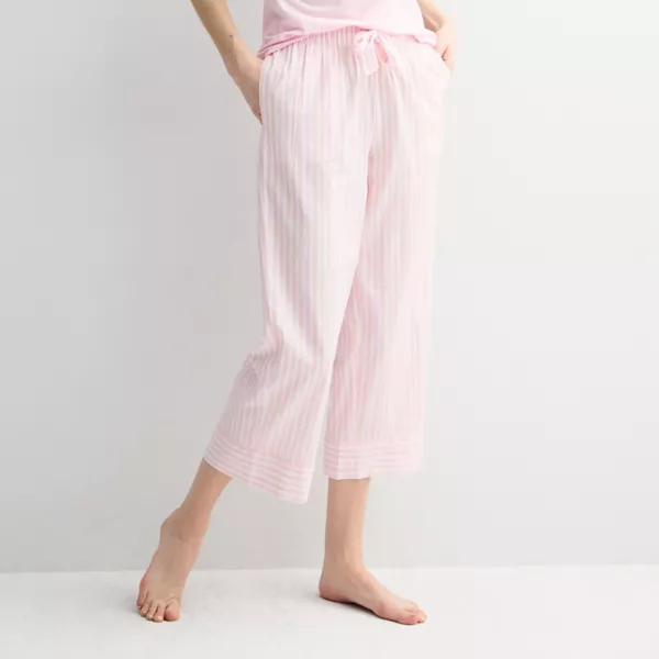 Женские тканые пижамные штаны Sonoma Goods For Life, цвет pink stripe
Женские тканые пижамные штаны Sonoma Goods For Life, цвет pink stripe