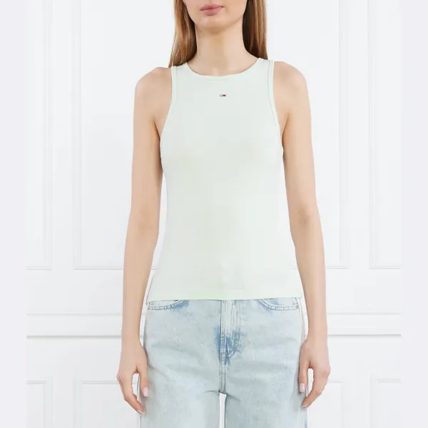 Топ tjw Essential в рубчик, облегающий крой Tommy Hilfiger, зеленый
Топ tjw Essential в рубчик, облегающий крой Tommy Hilfiger, зеленый