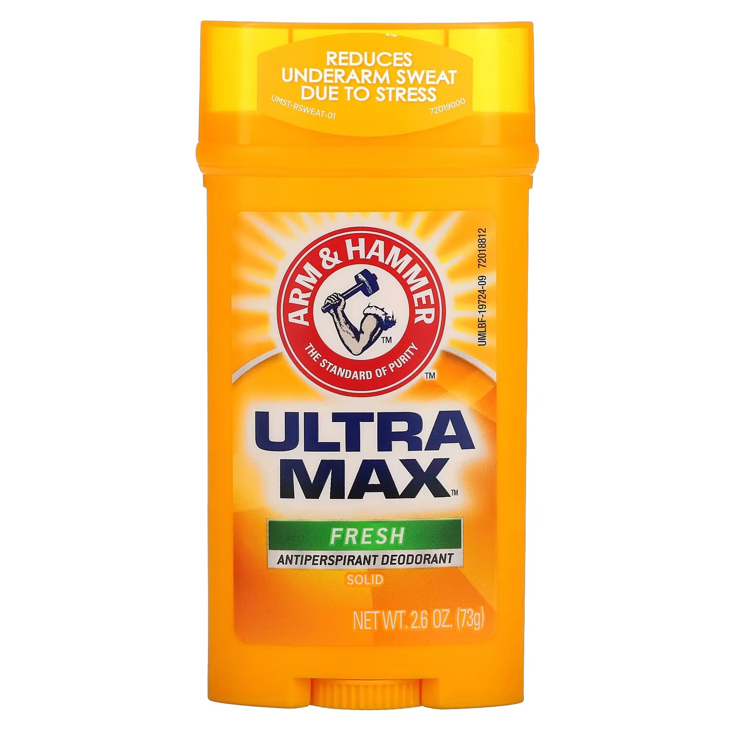 Твердый дезодорант-антиперспирант Arm & Hammer UltraMax Fresh 48 часов защиты, 73 г
Твердый дезодорант-антиперспирант Arm & Hammer UltraMax Fresh 48 часов защиты, 73 г