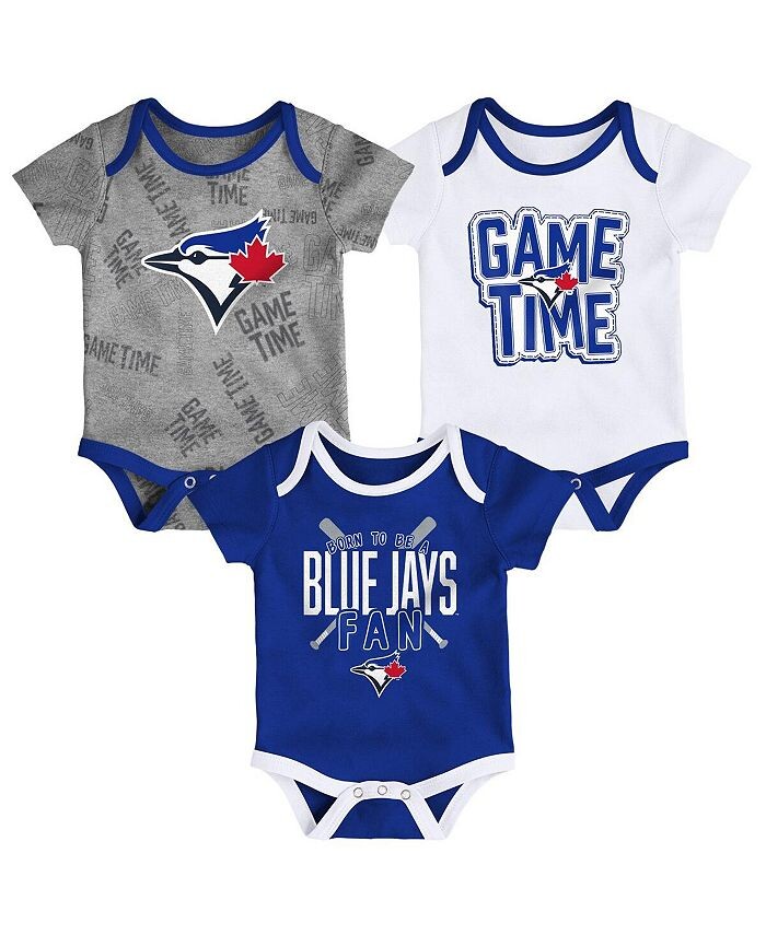 Комплект боди Game Time из трех частей для новорожденных Toronto Blue Jays Royal, белого и серого цвета Outerstuff, мультиколор, Белый, Комплект боди Game Time из трех частей для новорожденных Toronto Blue Jays Royal, белого и серого цвета Outerstuff, мул
Комплект боди Game Time из трех частей для новорожденных Toronto Blue Jays Royal, белого и серого цвета Outerstuff, мультиколор, Белый, Комплект боди Game Time из трех частей для новорожденных Toronto Blue Jays Royal, белого и серого цвета Outerstuff, мул